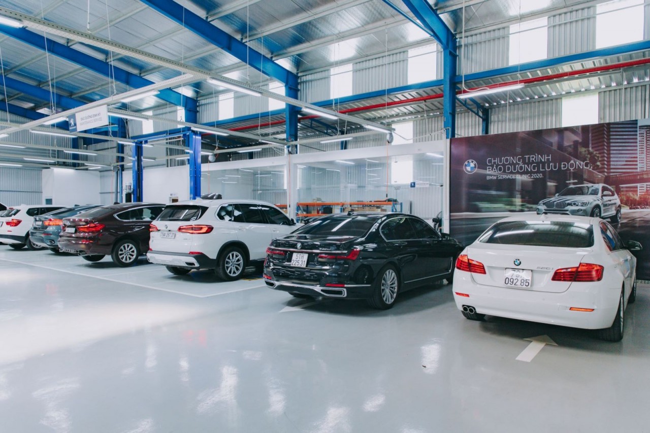bmw tiep tuc bao duong luu dong toan quoc sau gian cach xa hoi
