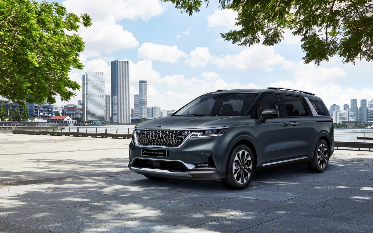 Kia Sedona 2021 lộ diện, đẹp như phiên bản concept kia sedona 2021 dep nhu phien ban concept