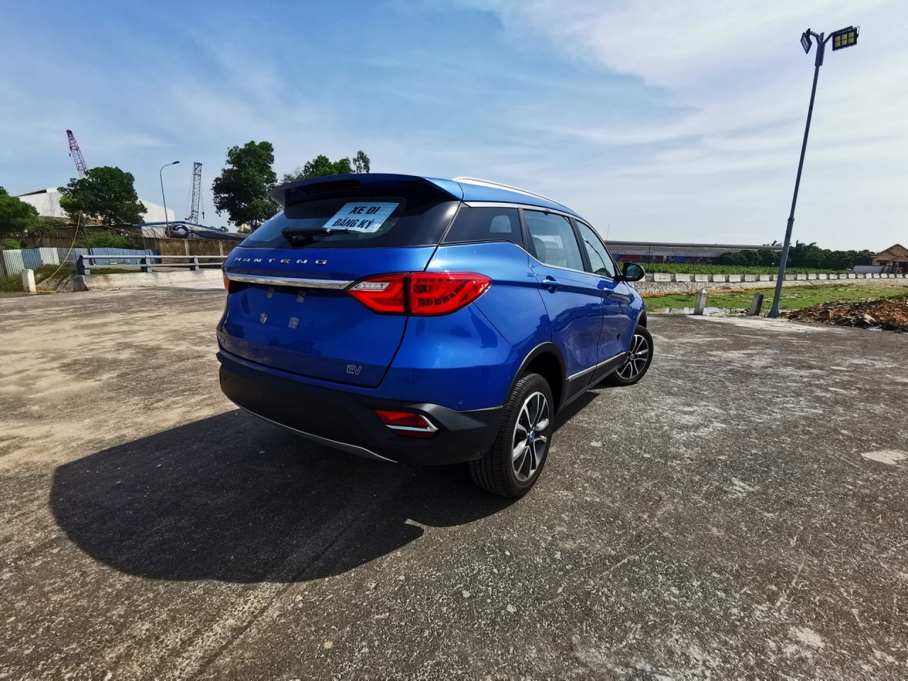 Xế điện Trung Quốc Hanteng X5 EV âm thầm có mặt tại Việt Nam xe dien trung quoc hanteng x5 ev am tham co mat tai viet nam