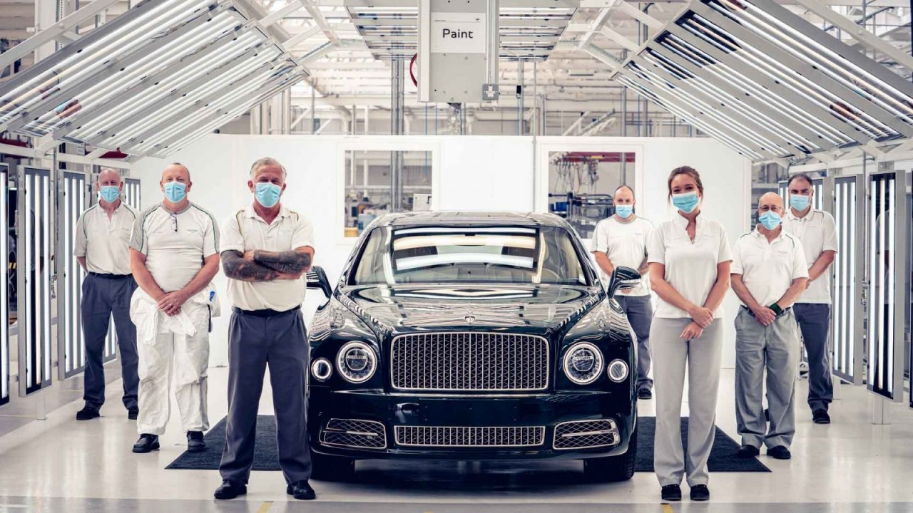 Chiếc Bentley Mulsanne cuối cùng được xuất xưởng chiec bentley mulsanne cuoi cung duoc xuat xuong