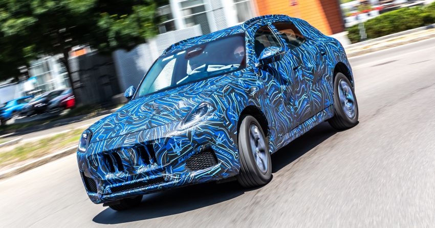 Bắt gặp Maserati Grecale ngụy trang trên đường thử Bắt gặp Maserati Grecale ngụy trang trên đường thử
