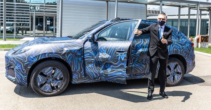 Bắt gặp Maserati Grecale ngụy trang trên đường thử Bắt gặp Maserati Grecale ngụy trang trên đường thử