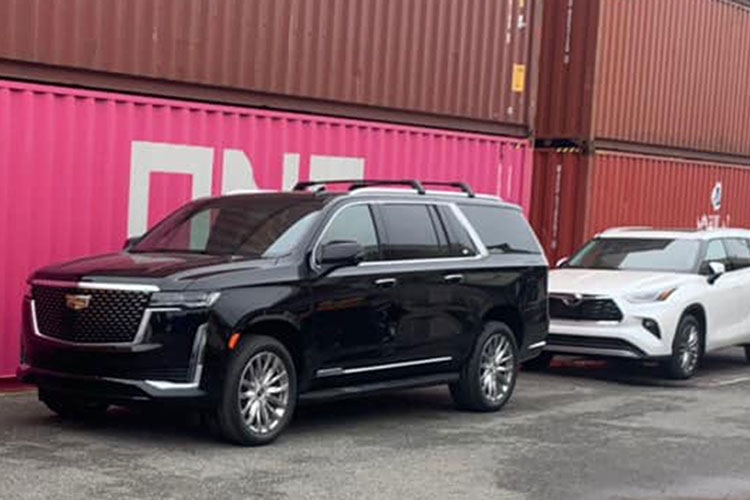 Cadillac Escalade 2021 thế hệ mới đầu tiên về Việt Nam Cadillac Escalade 2021 thế hệ mới đầu tiên về Việt Nam