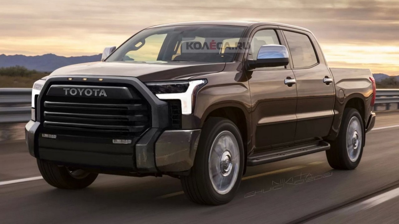 Lộ ảnh kiểu dáng Toyota Tundra 2022 Lộ ảnh kiểu dáng Toyota Tundra 2022