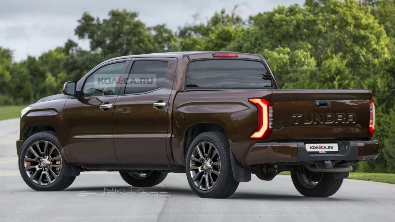 Lộ ảnh kiểu dáng Toyota Tundra 2022 Lộ ảnh kiểu dáng Toyota Tundra 2022