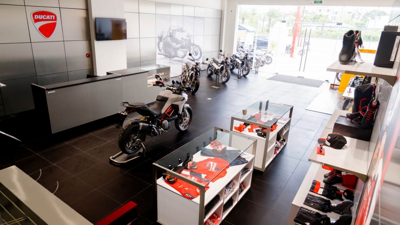 Ducati khai trương phòng trưng bày và xưởng dịch vụ mới tại Hà Nội