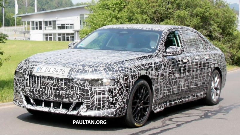 Bắt gặp BMW 7 Series 2022 chạy thử nghiệm