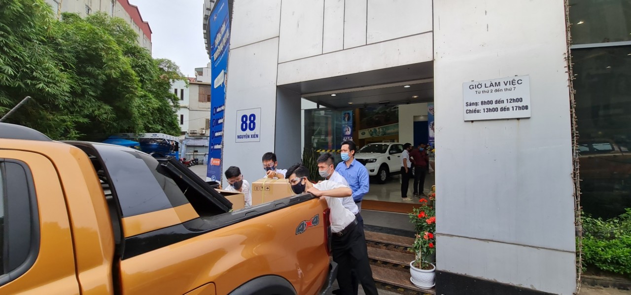 Cộng đồng Ford Việt Nam đi đầu trong công tác chống dịch Covid-19