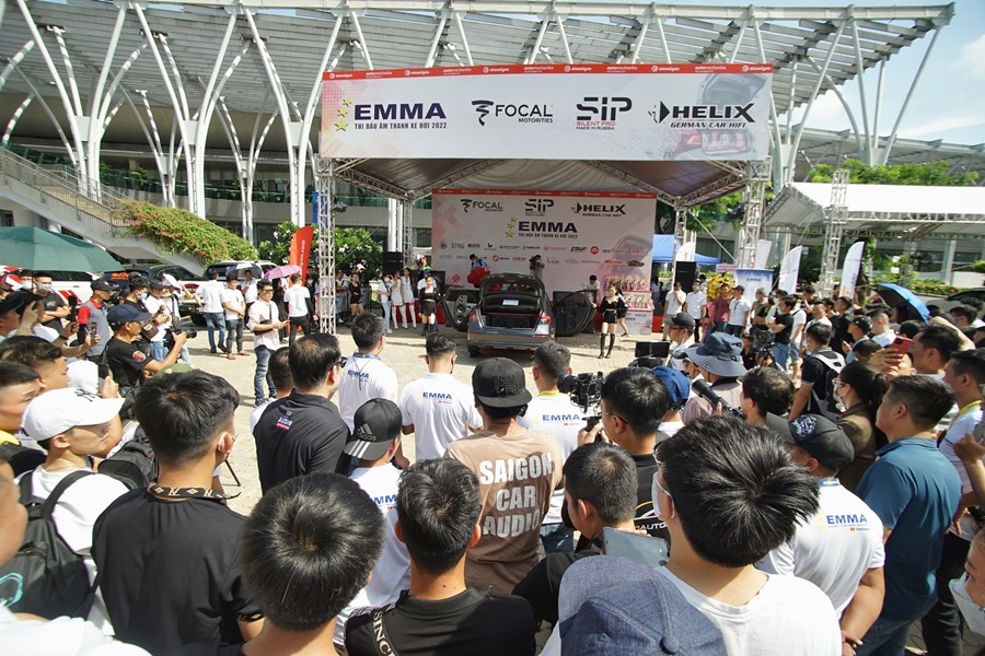 Sôi nổi giải thi đấu âm thanh xe hơi chuyên nghiệp EMMA Việt Nam 2022 Sôi nổi giải thi đấu âm thanh xe hơi chuyên nghiệp EMMA Việt Nam 2022