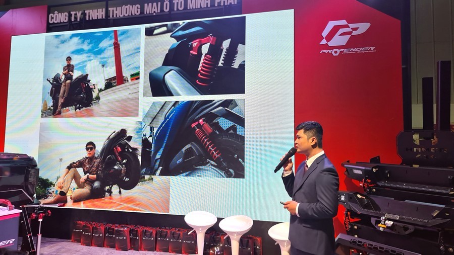 Thương hiệu phuộc nhún Profender có nhà phân phối chính hãng tại Việt Nam Thương hiệu phuộc nhún Profender có nhà phân phối chính hãng tại Việt Nam
