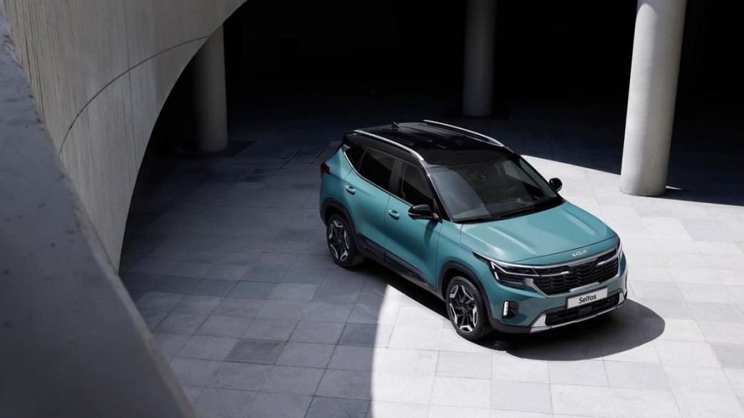 Kia Seltos 2023 lộ diện tại Hàn Quốc