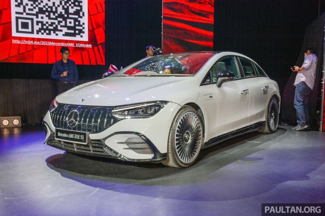 Mercedes-AMG EQE53 ra mắt tại Malaysia Mercedes-AMG EQE53 ra mắt tại Malaysia