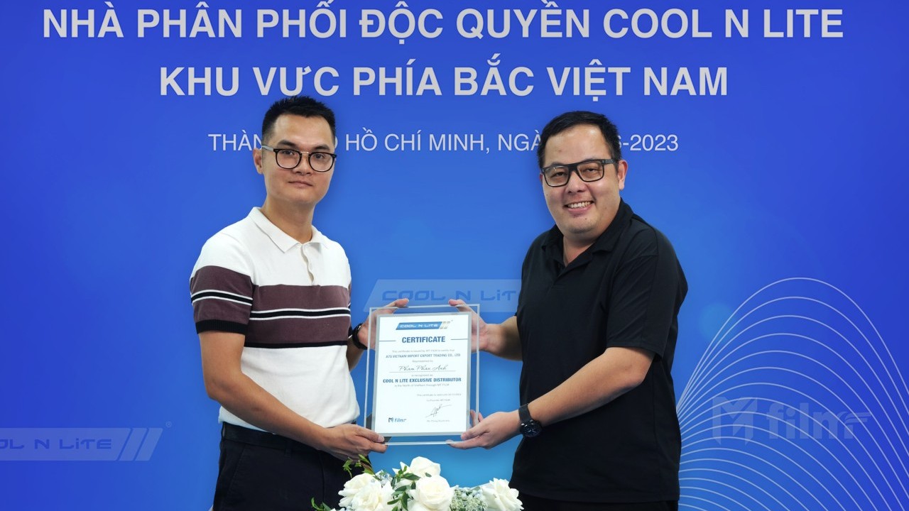Phim cách nhiệt Cool N Lite có phân phối độc quyền tại miền Bắc