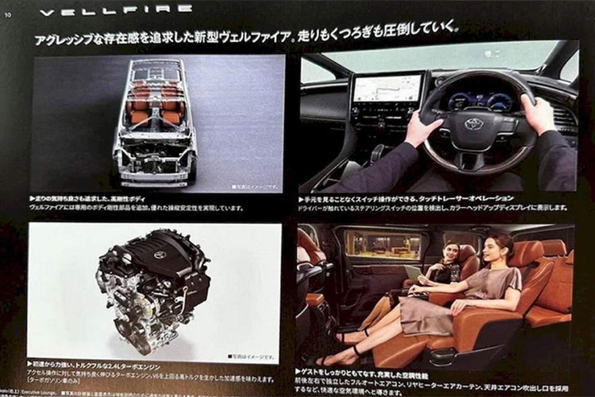 Toyota Alphard 2024 lộ giá bán cận ngày ra mắt Toyota Alphard 2024 lộ giá bán cận ngày ra mắt