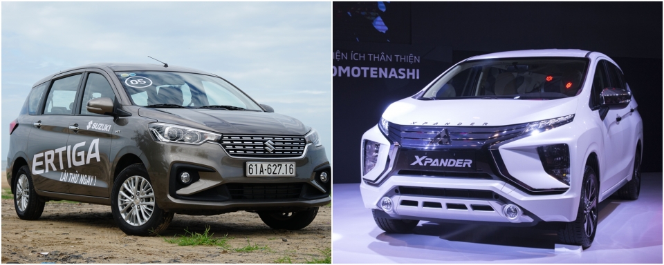 Mitsubishi Xpander – Suzuki Ertiga : Mèo nào thắng mỉu nào ? mitsubishi xpander suzuki ertiga meo nao thang miu nao