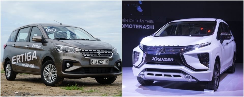 Mitsubishi Xpander – Suzuki Ertiga : Mèo nào thắng mỉu nào ?