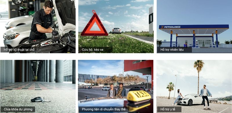 Mercedes-Benz Việt Nam giới thiệu dịch vụ hỗ trợ 24h mercedes benz viet nam gioi thieu dich vu ho tro 24h