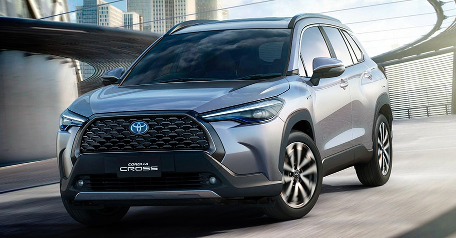 Cận cảnh Toyota Corolla Cross 2021 sắp được bán tại Việt Nam can canh toyota corolla cross 2021 sap duoc ban tai viet nam