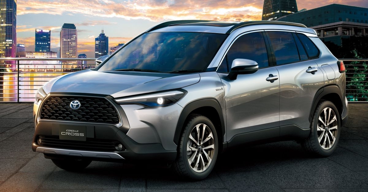 Cận cảnh Toyota Corolla Cross 2021 sắp được bán tại Việt Nam can canh toyota corolla cross 2021 sap duoc ban tai viet nam