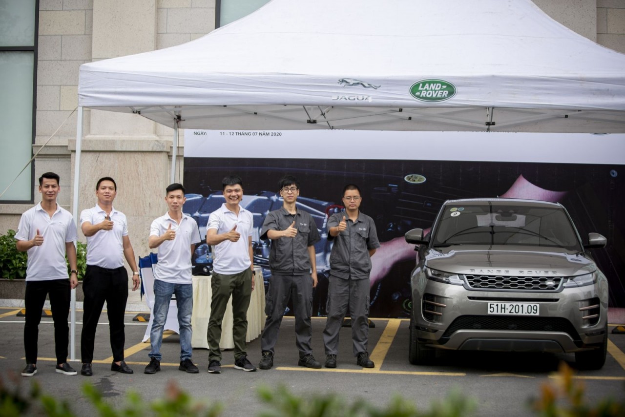 jaguar land rover to chuc lai thu va dich vu luu dong tai thanh pho can tho
