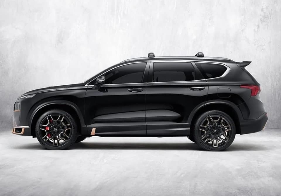 hyundai santafe 2021 cuc chat voi goi trang bi n performance