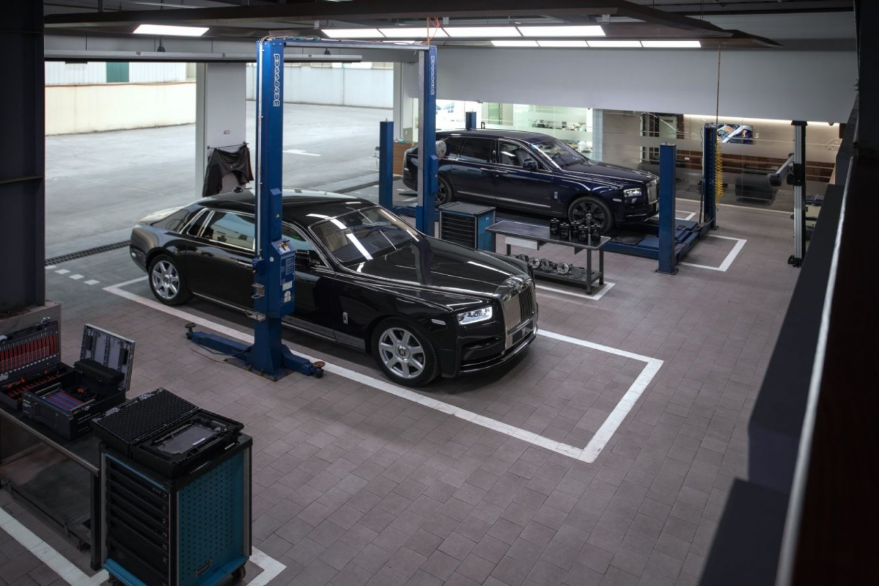 Những đặc quyền duy nhất chỉ có tại xưởng Bảo Hành – Bảo Dưỡng Rolls-Royce ở Việt Nam