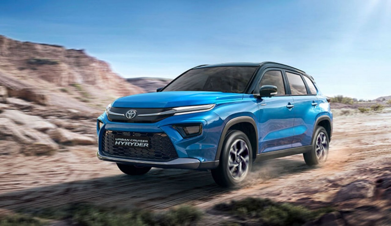 Toyota Urban Cruiser Hyryder hybrid 2022 ra mắt tại Ấn Độ Toyota Urban Cruiser Hyryder hybrid 2022 ra mắt tại Ấn Độ