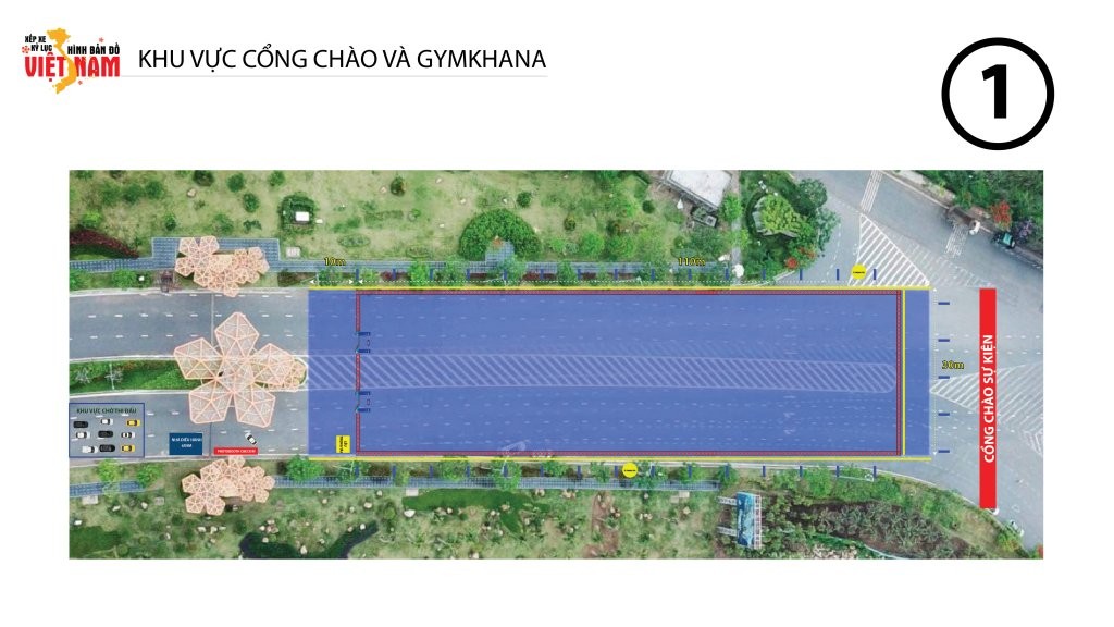 Sổ tay sự kiện Xếp xe kỷ lục hình bản đồ Việt Nam Sổ tay sự kiện Xếp xe kỷ lục hình bản đồ Việt Nam