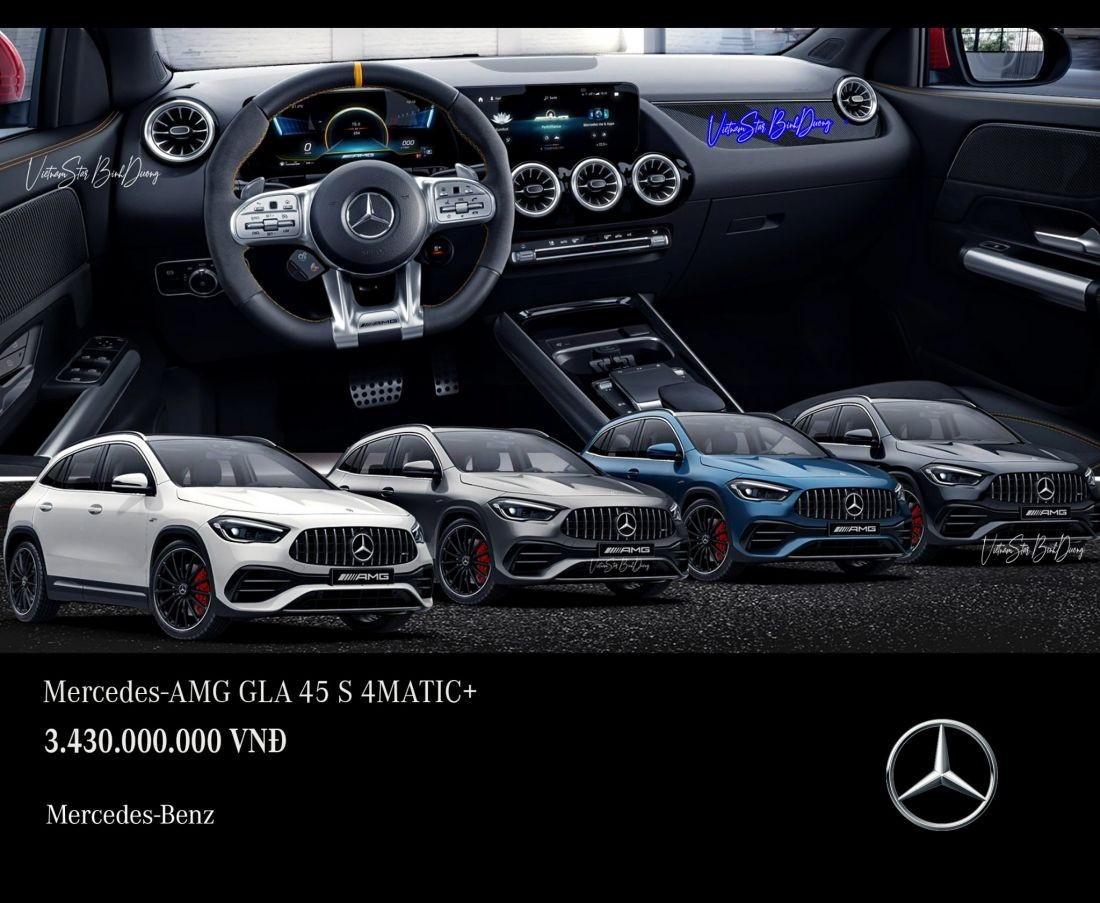Mercedes-AMG GLA 45 S 4Matic sắp được bán tại Việt Nam với giá hơn 3,4 tỷ Mercedes-AMG GLA 45 S 4Matic sắp được bán tại Việt Nam với giá hơn 3,4 tỷ