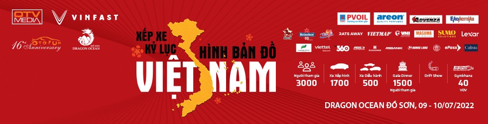 Mở lại cổng đăng ký chương trình Xếp xe kỷ lục hình bản đồ Việt Nam Mở lại cổng đăng ký chương trình Xếp xe kỷ lục hình bản đồ Việt Nam