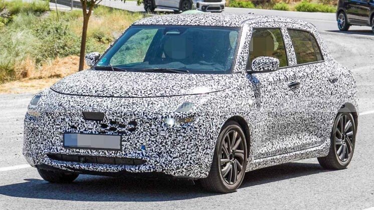 Bắt gặp Suzuki Swift 2024 trên đường thử