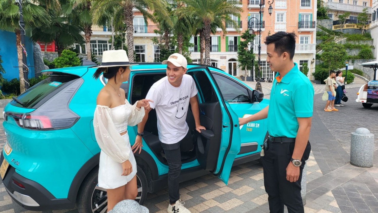 Dịch vụ Taxi Xanh SM có mặt tại Phú Quốc Dịch vụ Taxi Xanh SM có mặt tại Phú Quốc