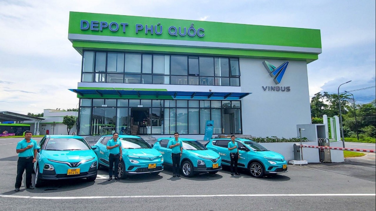 Dịch vụ Taxi Xanh SM có mặt tại Phú Quốc