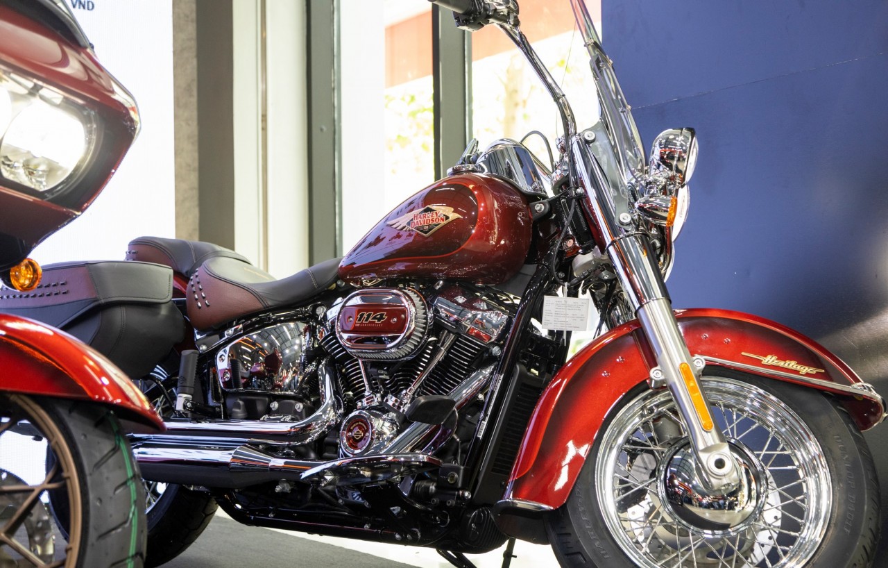 Dàn xe Harley-Davidson phiên bản kỷ niệm 120 năm có mặt tại Việt Nam, giá từ 1,04 tỷ đồng Dàn xe Harley-Davidson phiên bản kỷ niệm 120 năm có mặt tại Việt Nam, giá từ 1,04 tỷ đồng
