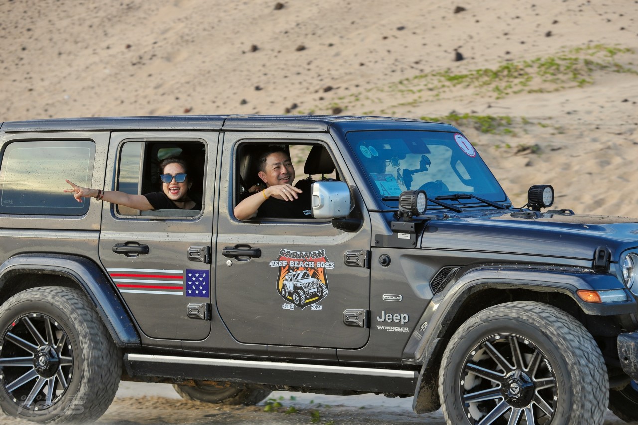 Jeep Caravan: Từ suối rừng La Ngâu đến vùng biển Vĩnh Hy đầy gió