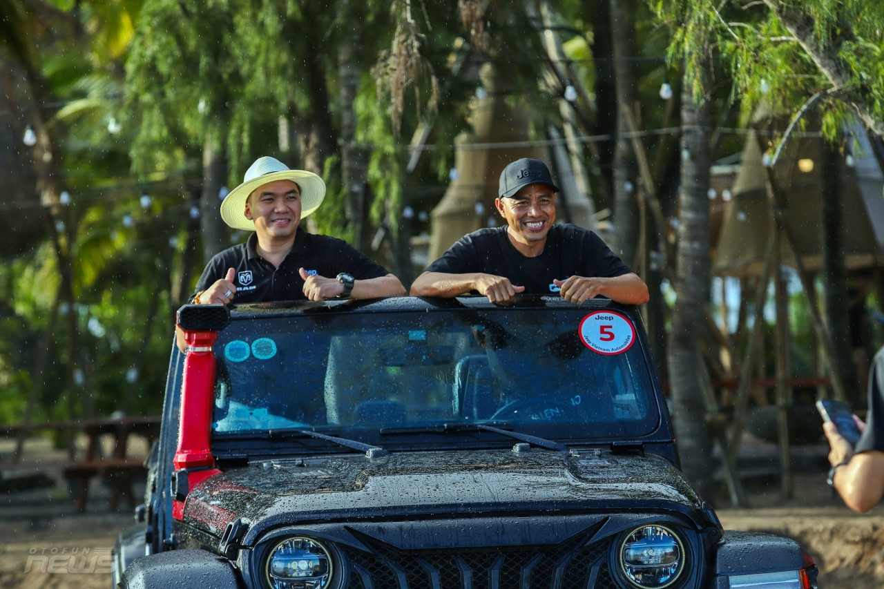 Jeep Caravan: Từ suối rừng La Ngâu đến vùng biển Vĩnh Hy đầy gió