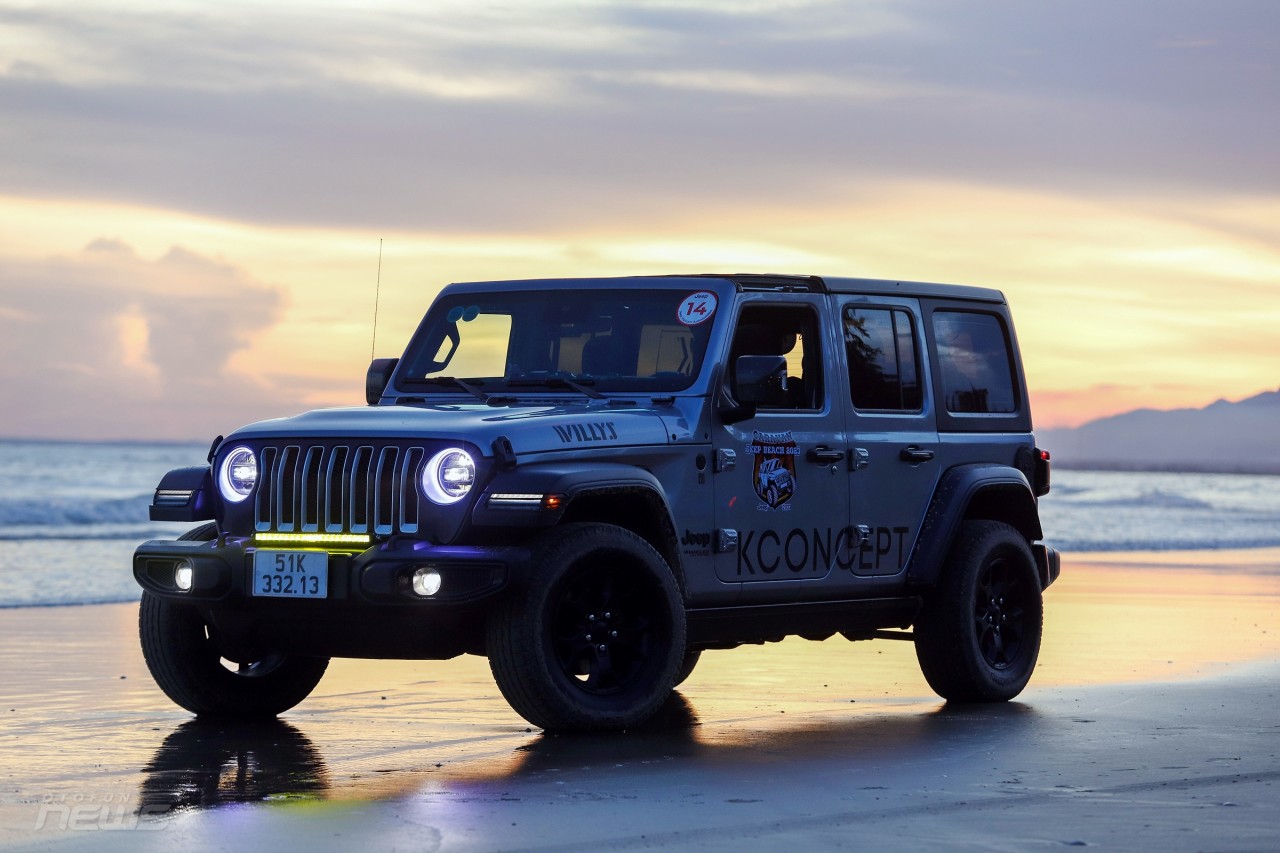 Jeep Caravan: Từ suối rừng La Ngâu đến vùng biển Vĩnh Hy đầy gió