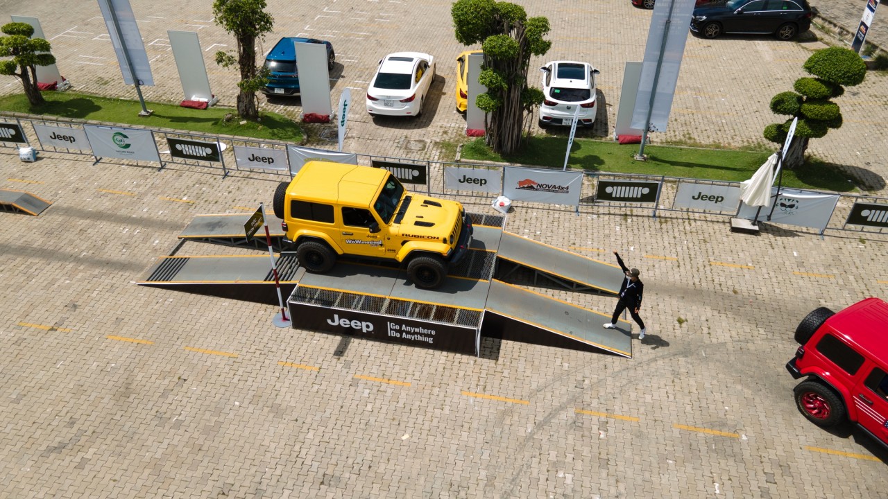 Jeep - Ram tổ chức chuổi chương trình lái thử ở các tỉnh miền Bắc