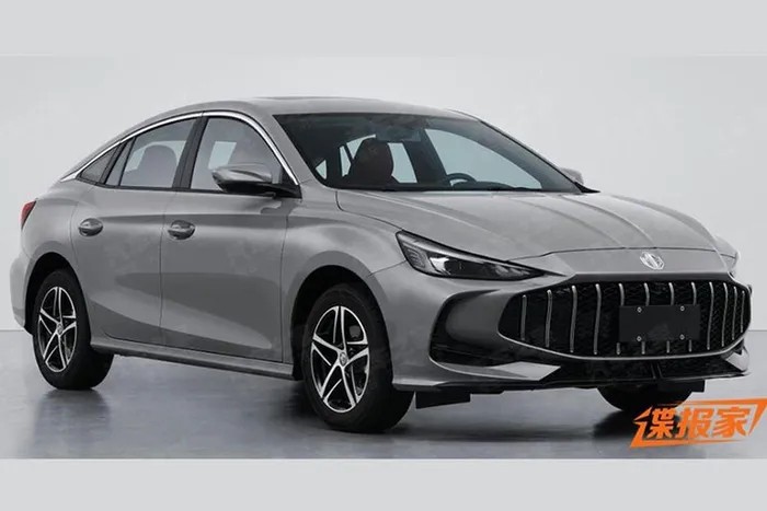 Lộ diện kiểu dáng mẫu sedan giá rẻ MG5 2024 MG5 2024.