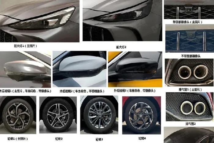 Lộ diện kiểu dáng mẫu sedan giá rẻ MG5 2024 Lộ diện kiểu dáng mẫu sedan giá rẻ MG5 2024
