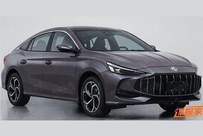 Lộ diện kiểu dáng mẫu sedan giá rẻ MG5 2024 MG5 Scorpio 2024.