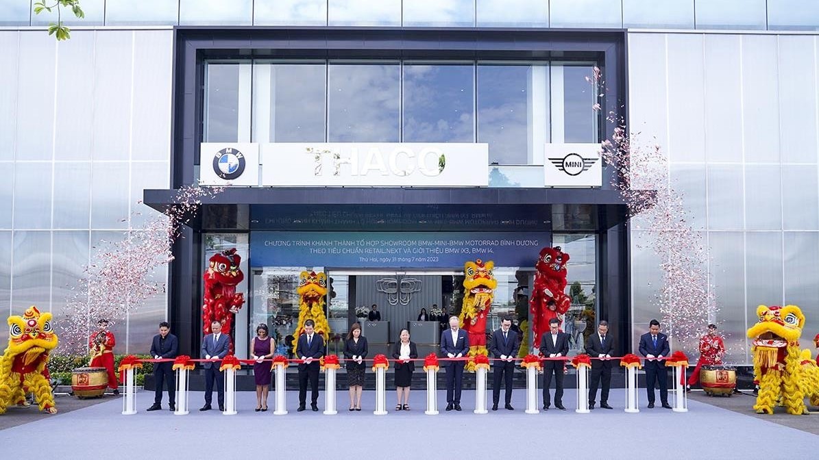 Showroom BMW theo tiêu chuẩn mới đầu tiên tại Đông Nam Á đi vào hoạt động