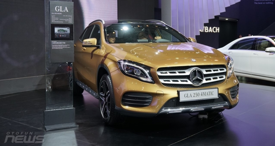 vms 2017 ngam mercedes benz gla 250 phien ban nang cap 2018