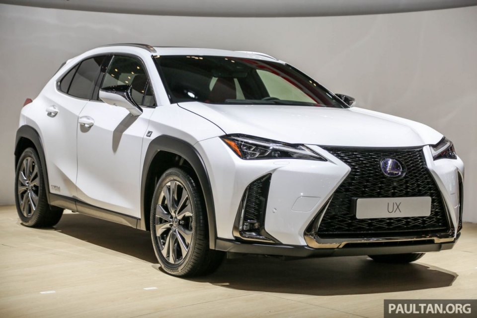 lexus ux chiec suv moi ra mat thi truong chau a