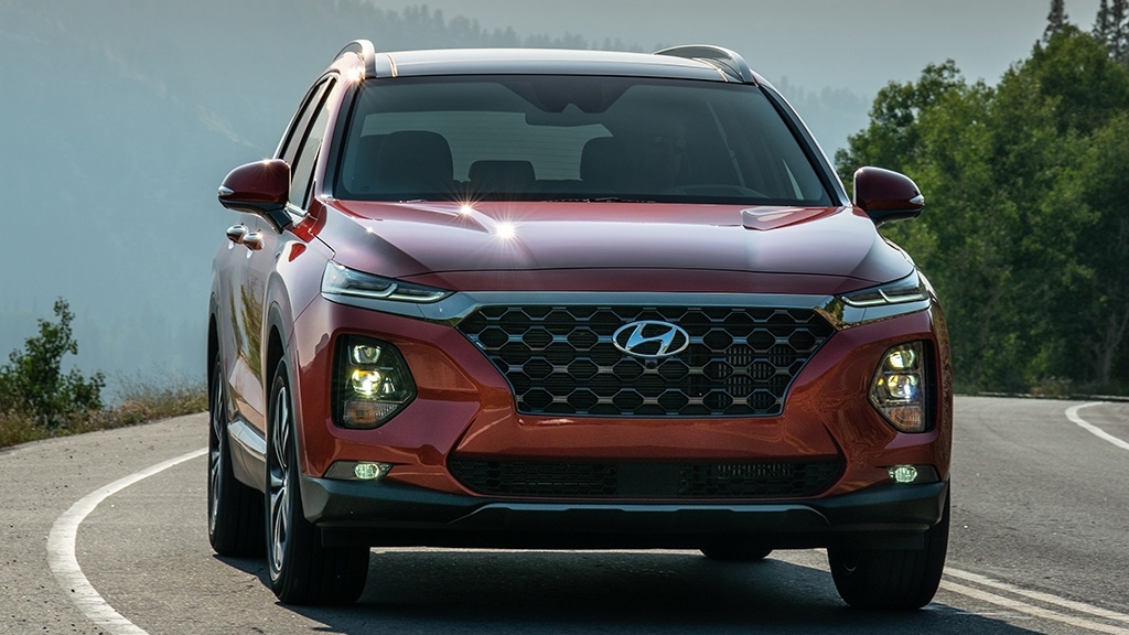 Hyundai SantaFe 2020 sở hữu nhiều nâng cấp như Palisade