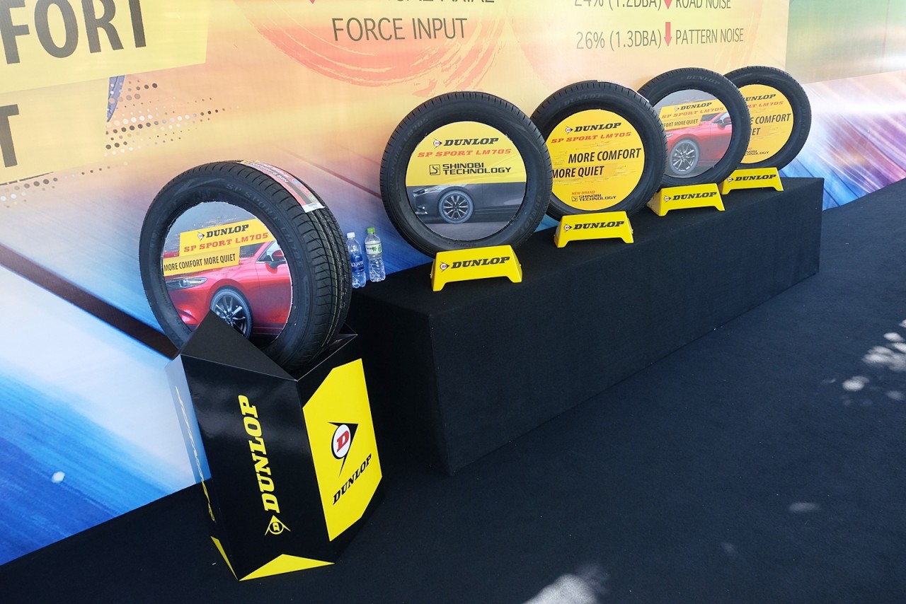 Dunlop giới thiệu lốp thế hệ mới, êm hơn và bám đường hơn dunlop gioi thieu lop lm705 the he moi em hon va bam duong hon