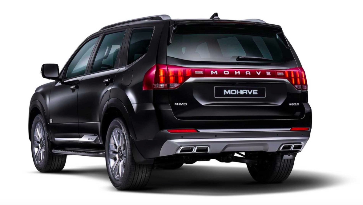 SUV 7 chỗ cỡ lớn Kia Mohave chính thức lộ diện suv 7 cho co lon kia mohave chinh thuc lo dien