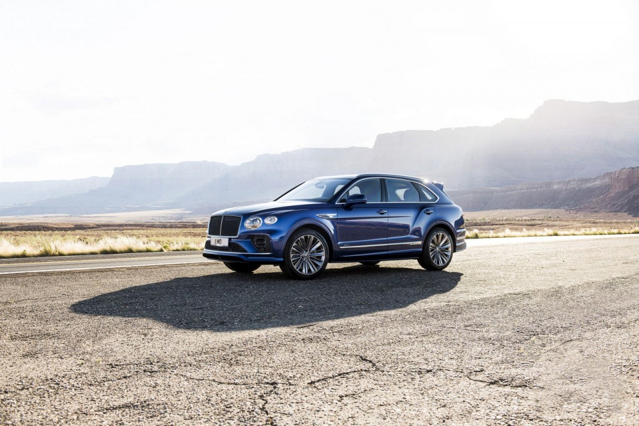 bentley ra mat bentayga speed 2021 suv nhanh nhat the gioi