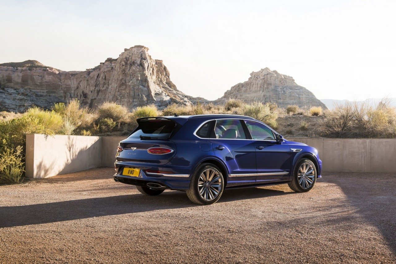 bentley ra mat bentayga speed 2021 suv nhanh nhat the gioi