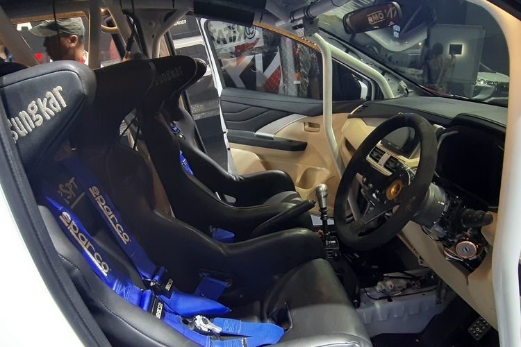 mitsubishi xpander duoc dung la xe dua rally